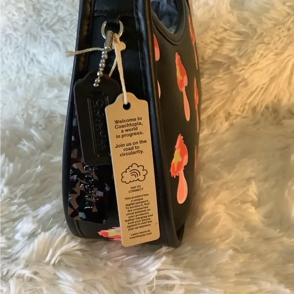 Coachtopia Leather black with mushroom Ergo bag - Picture 3 of 8